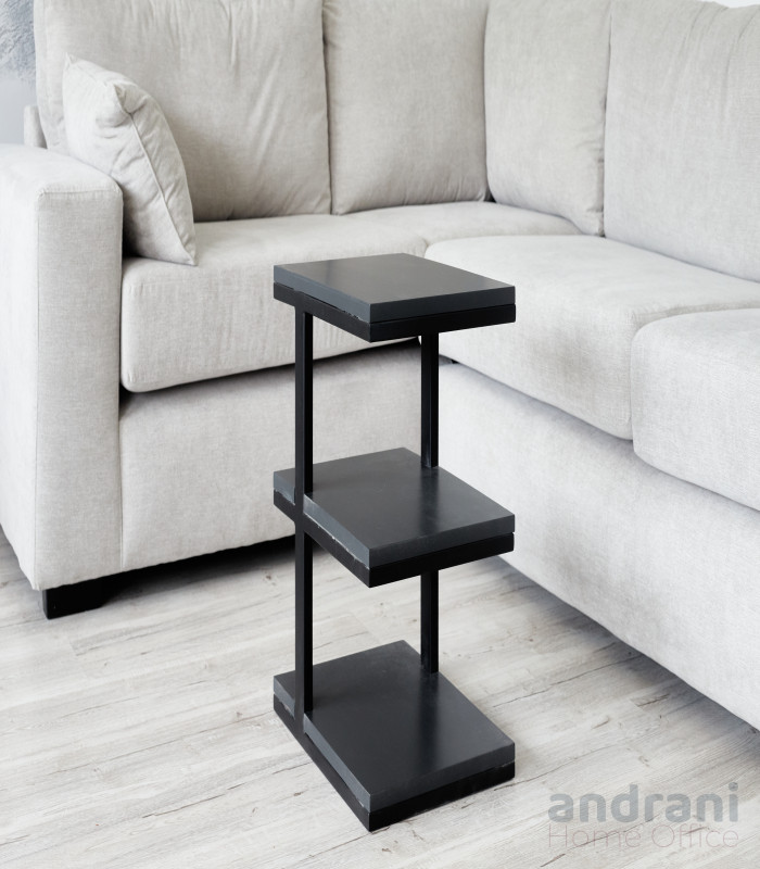 Măsuță funcțională Side Black
