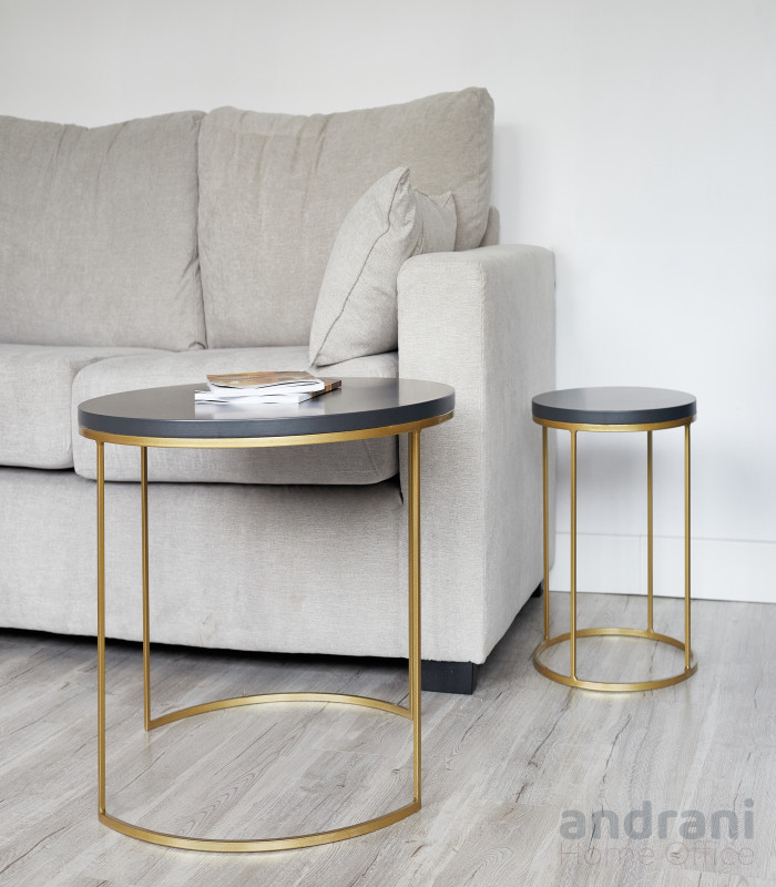 Masă de cafea Modern Duo Side Black