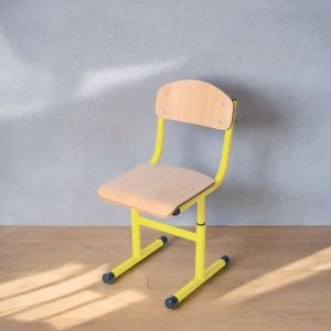 Scaun școlar cu înălțime reglabilă, carcasă rotundă