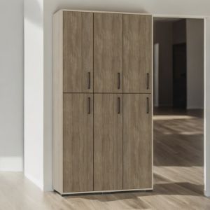 Dulap pentru haine cu 6 uși